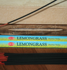 Ароматичні палички Лемонграс. Lemongrass. HEM