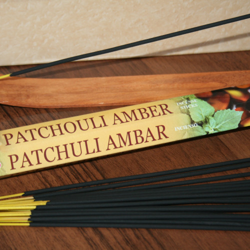 Аромапалички Пачулі Амбер. Patchouli Amber. HEM