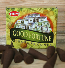 Пахощі конуси Фортуна. Good Fortune. HEM