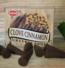 Пахощі конуси Кориця - Гвоздика. Clove Cinnamon. HEM
