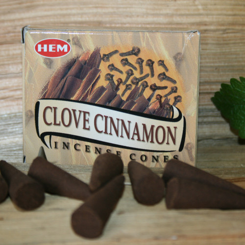 Пахощі конуси Кориця - Гвоздика. Clove Cinnamon. HEM