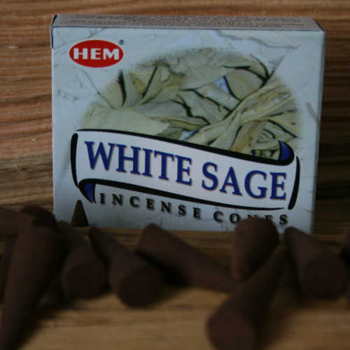 Арома конуси Біла Шавлія. Withe Sage. HEM