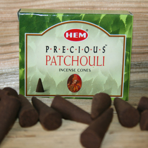 Індійські пахощі конуси Пачулі. Patchouli. HEM