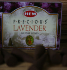 Індійські пахощі конуси Лаванда. Lavander. HEM
