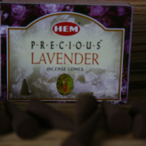 Індійські пахощі конуси Лаванда. Lavander. HEM