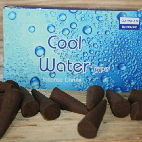 Пахощі конуси Холодна Вода. Cool Water. Darshan