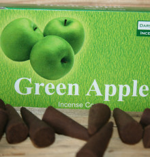 Пахощі конуси Зелене Яблуко. Green Apple. Darshan