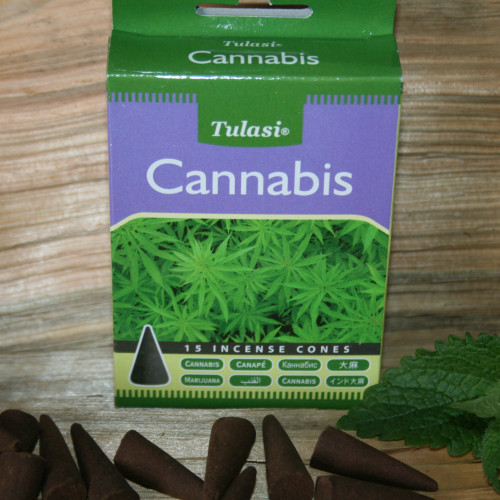 Пилкові пахощі конуси Канабіс. Cannabis. Tulasi