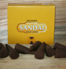Натуральні пахощі конуси Сандал. Sandal. Satya