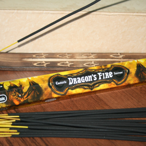 Аромапалички Полум'я Дракона. Dragons Fire. Tulasi
